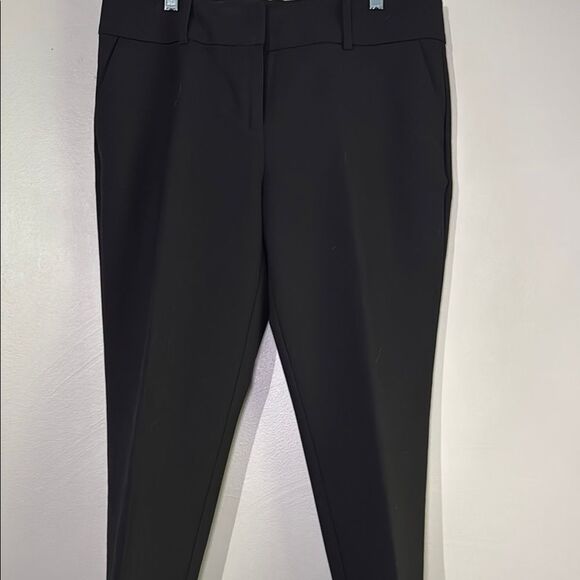 Ann Taylor Black Ankle Pants Tailored Fit 10 - Picture 1 of 8
